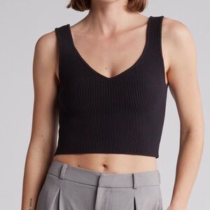 NEW Reversible Crop Sweater Tank
